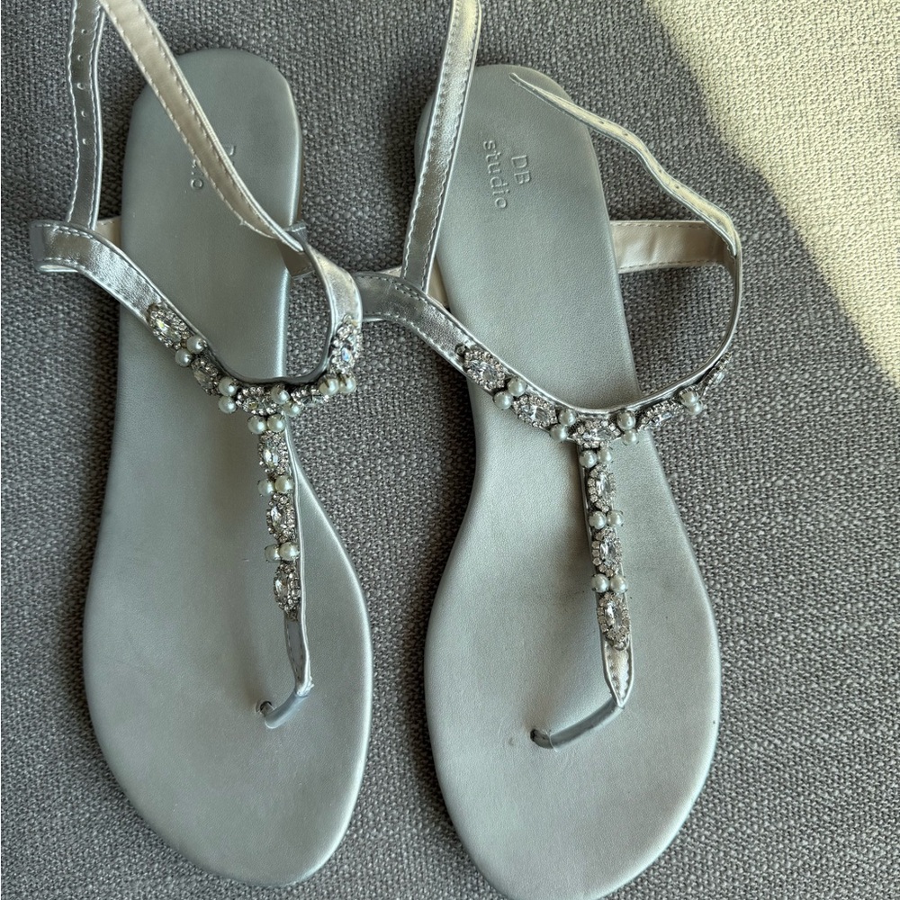 Silver Women's Sandals
